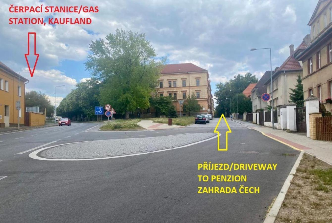 Penzion Zahrada Cech Litoměřice 외부 사진